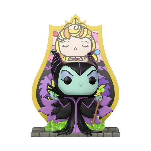 VILLAINS - POP Deluxe N° 1610 - Maleficent (Stained Glass)