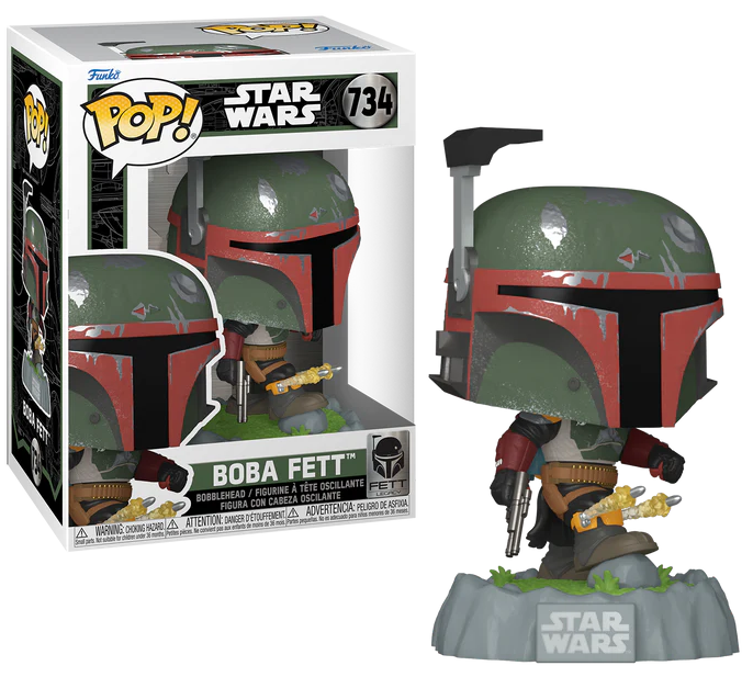 STAR WARS FETT LEGACY - POP Star Wars N° 734 - Boba Fett with Rockets