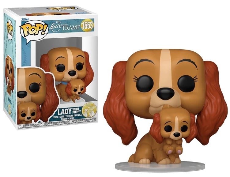 LA BELLE ET LE CLOCHARD - POP Disney N° 1553 - Lady avec chiot