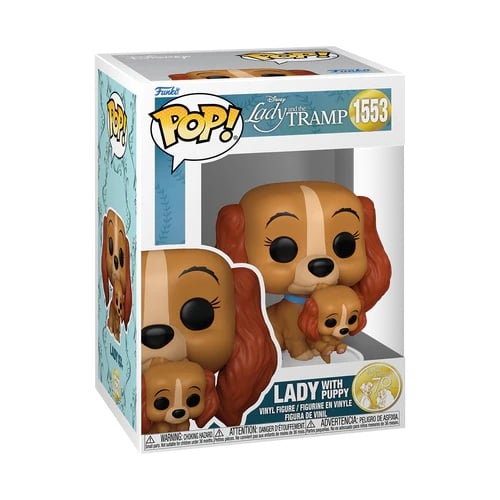 LA BELLE ET LE CLOCHARD - POP Disney N° 1553 - Lady avec chiot