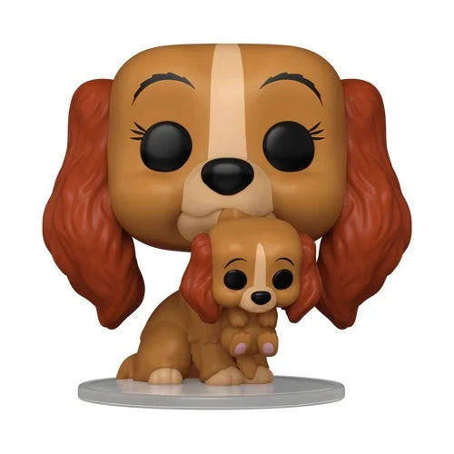 LADY AND THE TRAMP - POP Disney N° 1553 - Lady with puppy