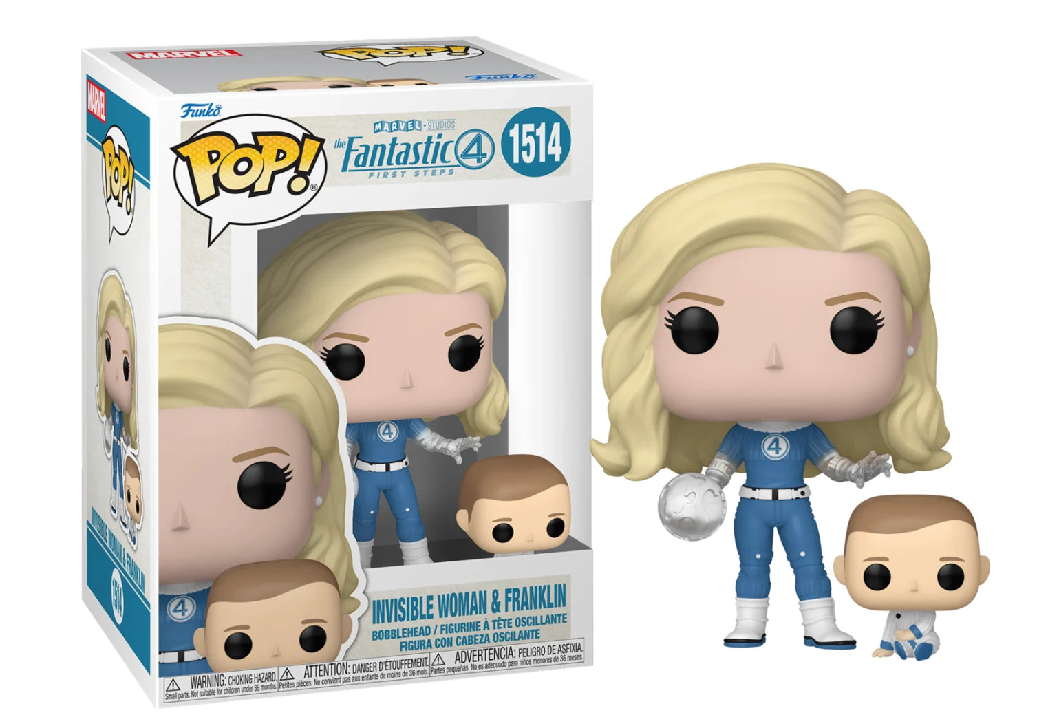 FANTASTIC FOUR (2025) - POP Marvel N°1514 - Invisible Woman & Franklin