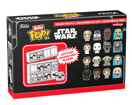 STAR WARS - Bitty Pop 4 Pack 2.5cm - Luke "Hoth"