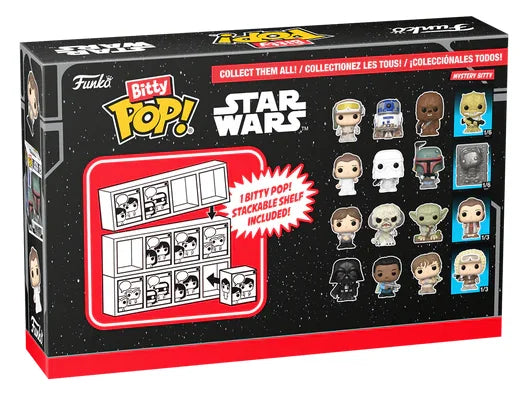 STAR WARS - Bitty Pop 4 Pack 2.5cm - Princess Leia