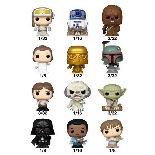 STAR WARS - Mystery Bitty Pop (Box 32 pièces)