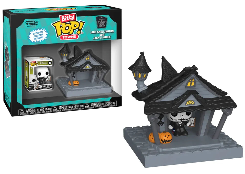NBX - Bitty Pop Town - Jack Skellington and Jack's house