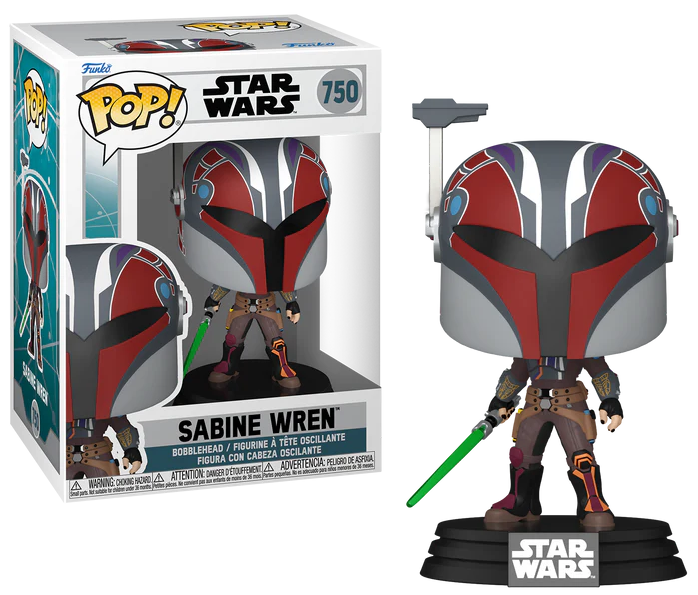 STAR WARS AHSOKA - POP Marvel N° 750 - Sabine Wren