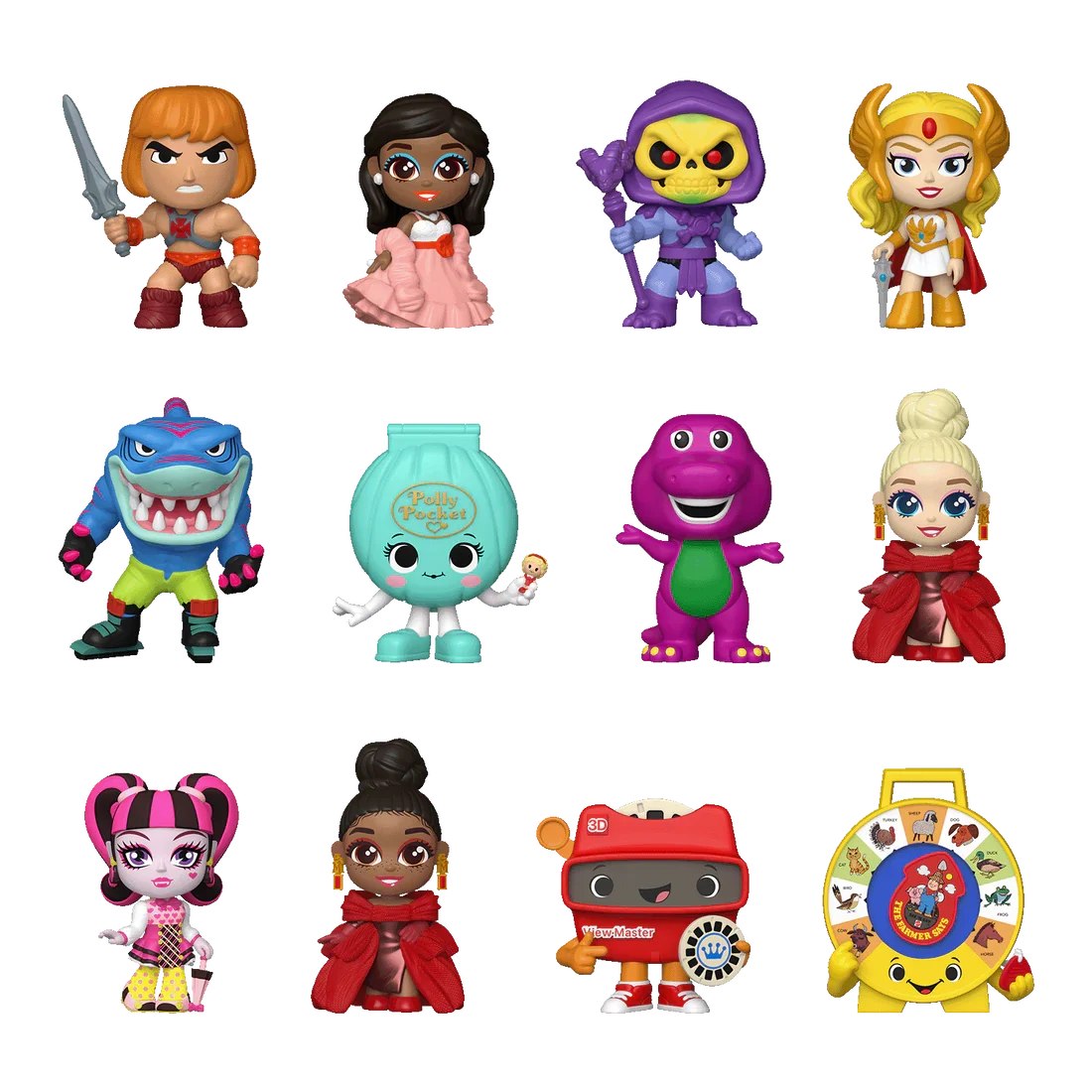 RETRO TOYS - Mystery Minis  (BOX 12 Figurines)