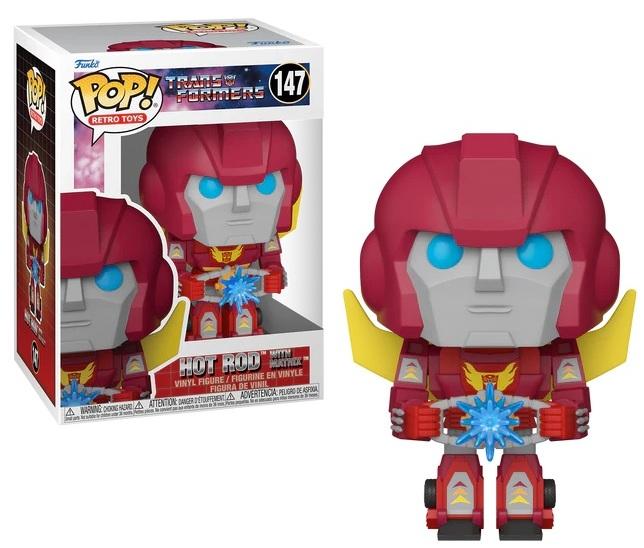 TRANSFORMERS - POP N° 147 - Hot Rod with Matrix