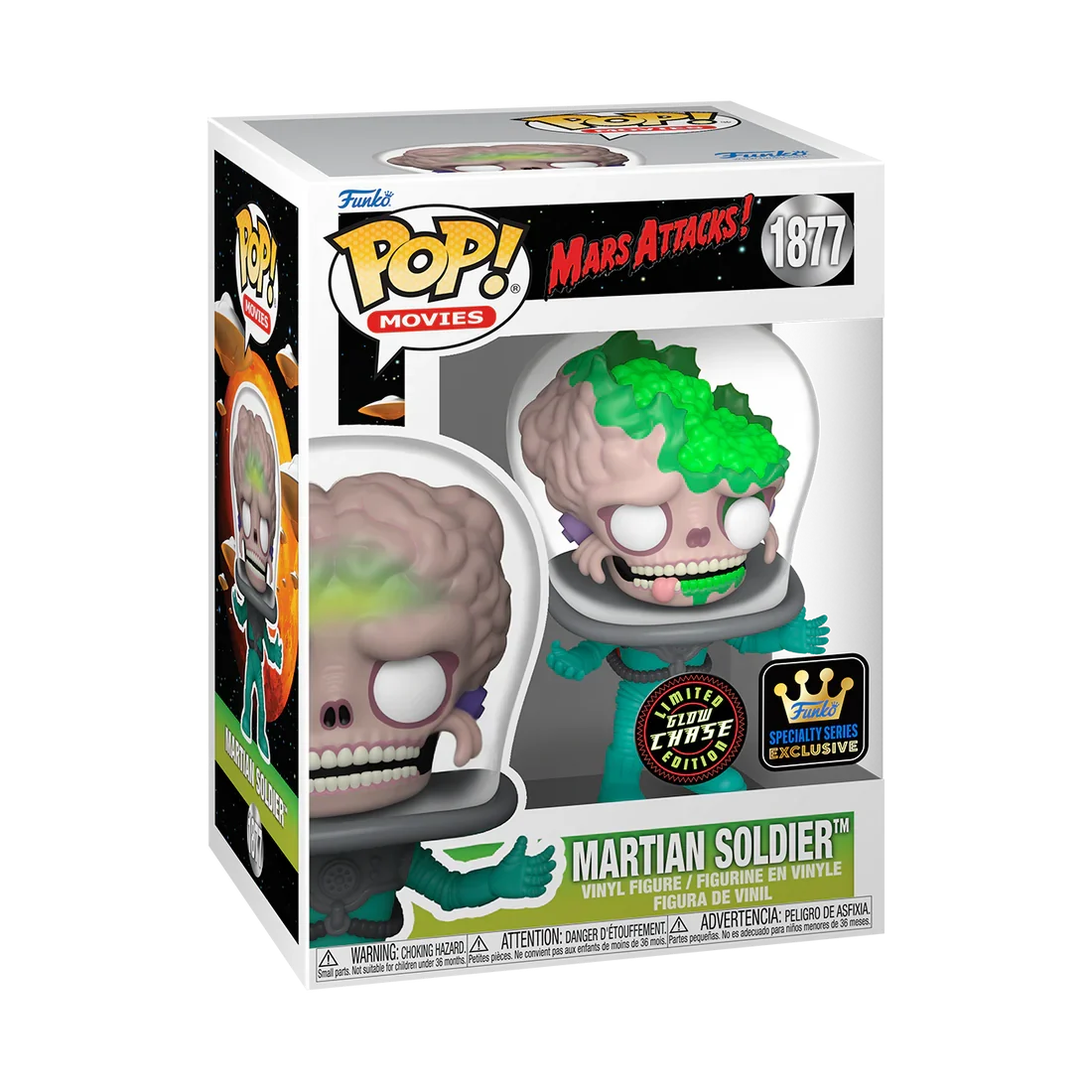 MARS ATTACK - POP Movies N° 1877 - Soldier with Chase (GW)