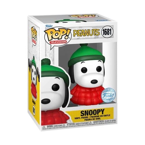 PEANUTS - POP Television N° 1681 - Snoopy in coat with Chase