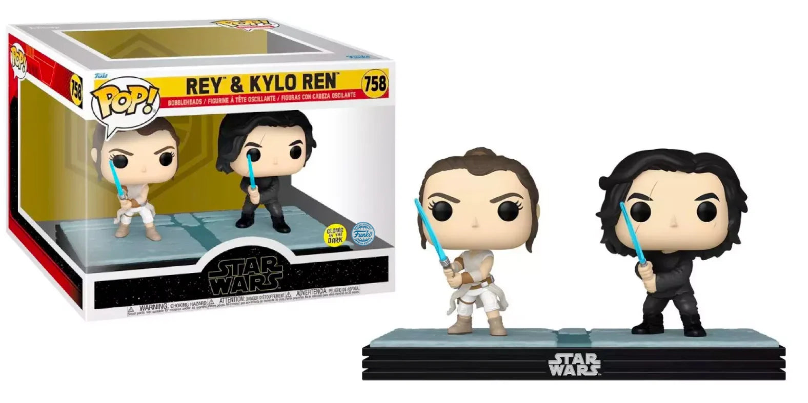 STAR WARS - POP Moment N° 758 - Kylo & Rey (GW)