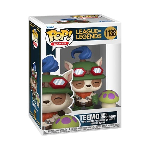 LEAGUE OF LEGENDS - POP & Buddy N° 1138 - Teemo with Mushroom