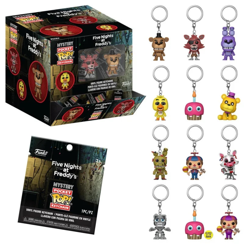 FNAF CLASSIC - Pocket Pop Keychain - 12pc PDQ