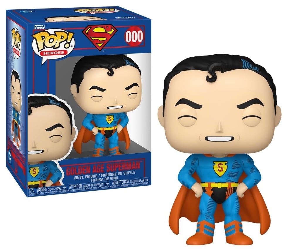 SUPERMAN - POP Heroes N°000 - Golden Age Superman