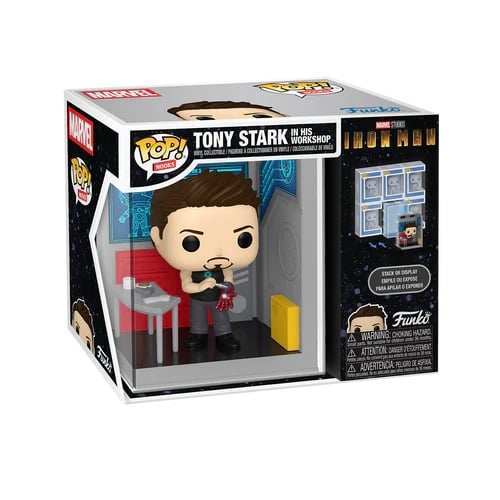 MARVEL - POP Nooks - Tony Stark in his workshop
