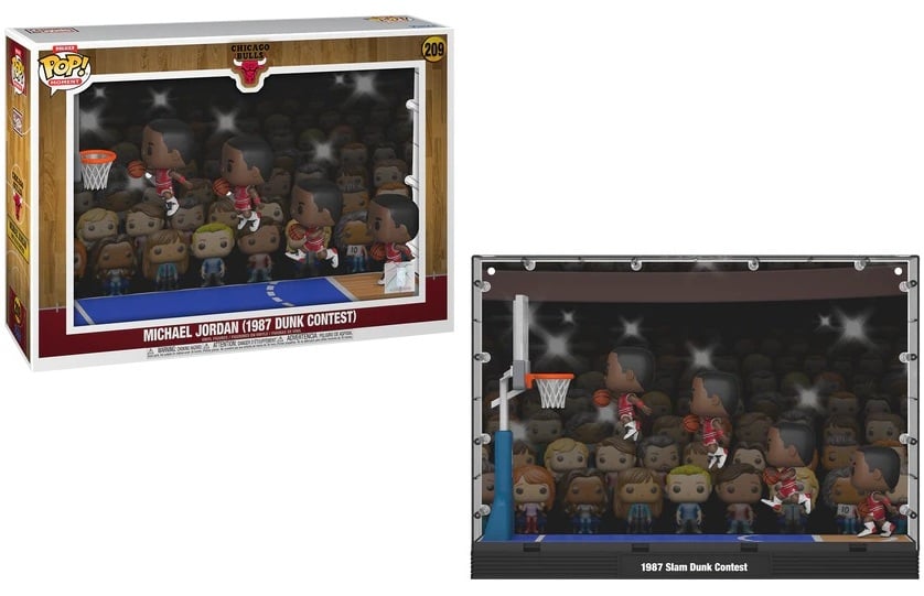 BULLS - POP MOMENTS Deluxe N° 209 - MJ ('87 Dunk Contest)