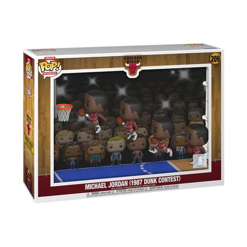 BULLS - POP MOMENTS Deluxe N° 209 - MJ ('87 Dunk Contest)