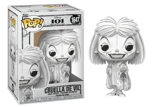 SKETCHED - POP Disney N° 1647 - Cruella De Vil