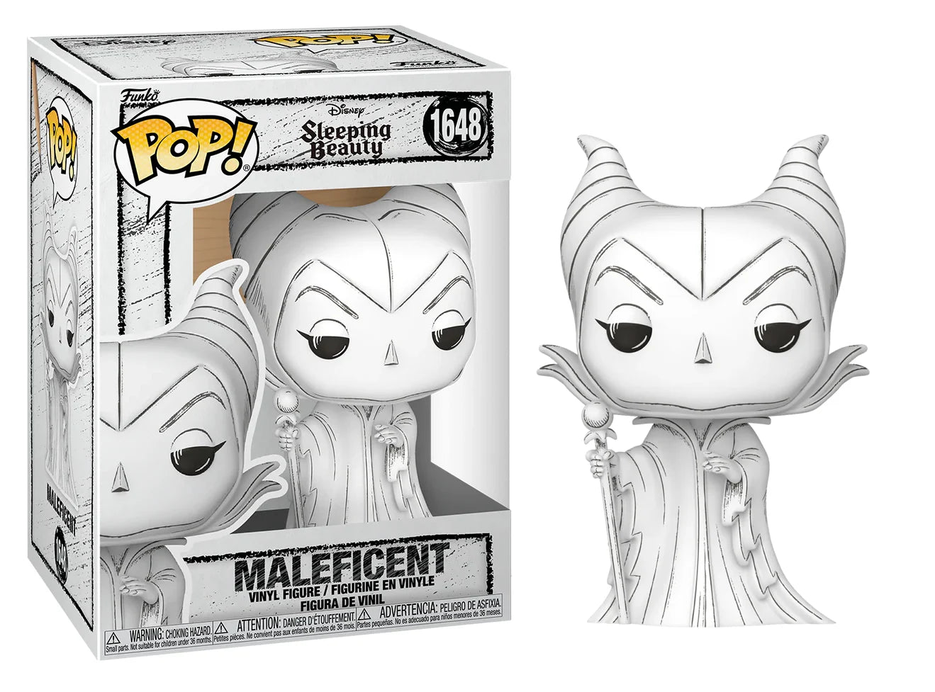 SKETCHED - POP Disney N° 1648 - Maleficient