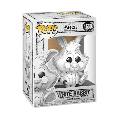 SKETCHED - POP Disney N° 1650 - White Rabbit