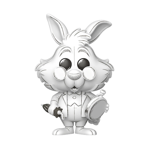 SKETCHED - POP Disney N° 1650 - White Rabbit