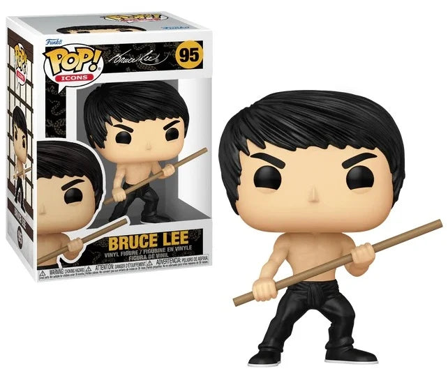 POP Icons N° 95 - Bruce Lee (With Bo Staff)