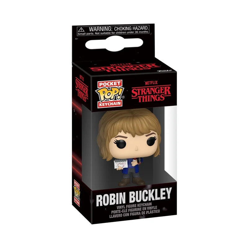 STRANGER THINGS S5 - Pocket Pop Keychain - Robin Buckley