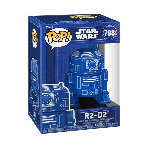 STAR WARS - POP N° 798 - R2-D2 (Blueprint)