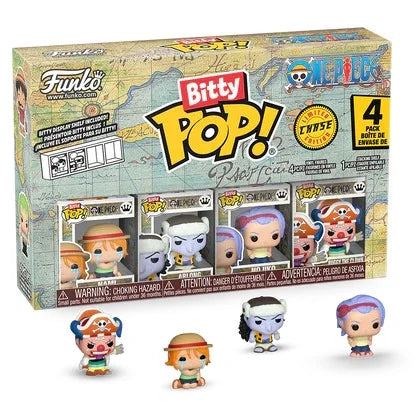 ONE PIECE - Bitty Pop 4 Pack 2.5cm - Nami