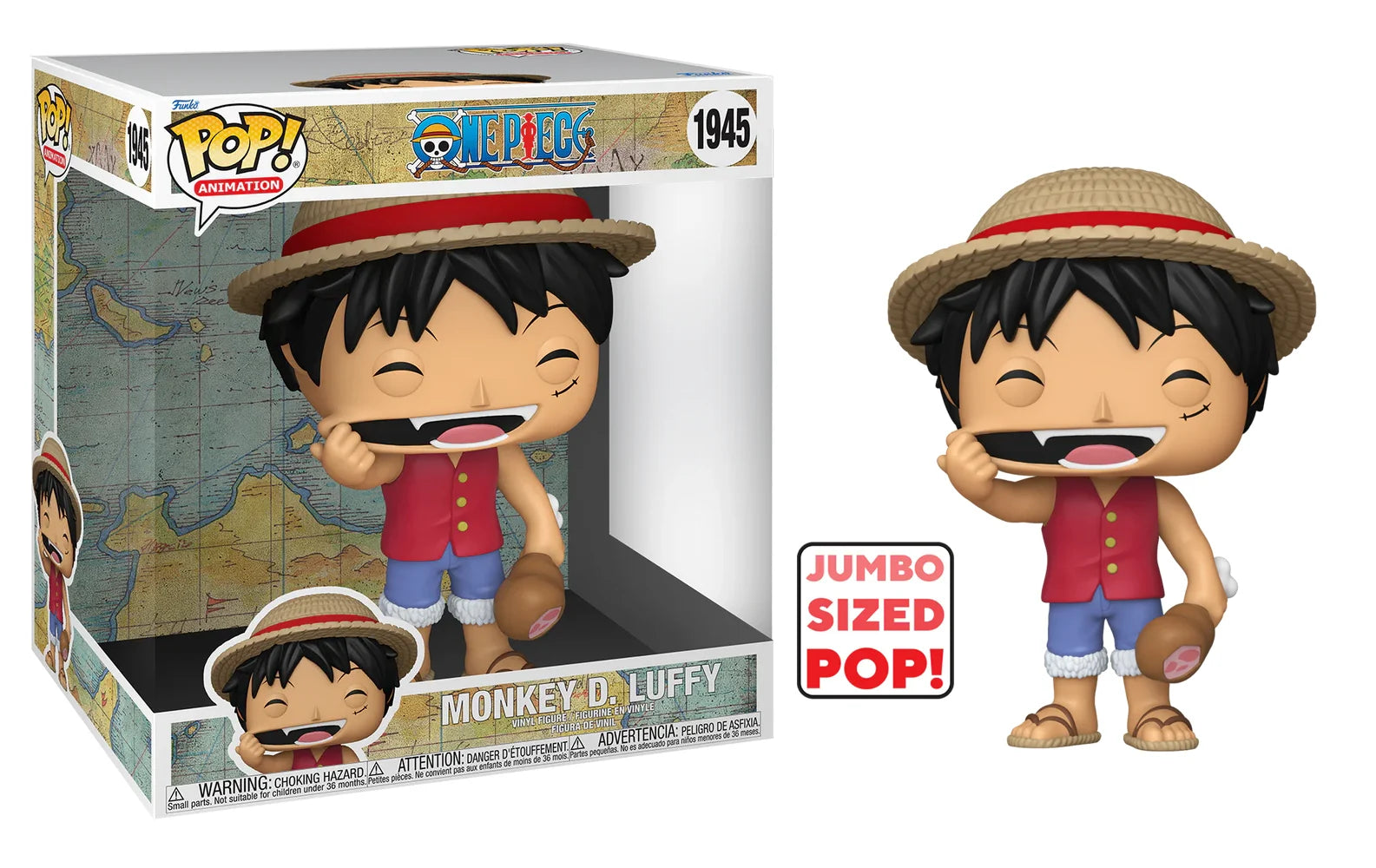 ONE PIECE - POP JUMBO N° 1945 - Luffy