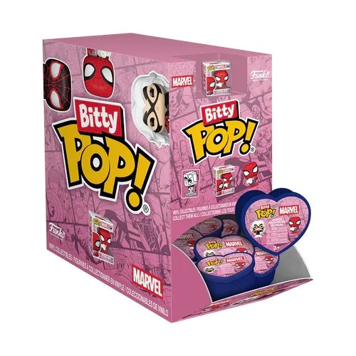 SPIDER-MAN VALENTINES - Bitty Pop 24 Pack