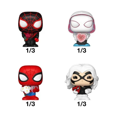 SPIDER-MAN VALENTINES - Bitty Pop 24 Pack