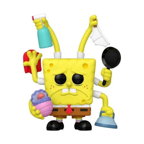 BOB L'EPONGE - POP Premium N° 2001 - Spongebob Cleaning "Summer Conv."