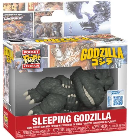 GODZILLA - Pocket Pop Keychain - Godzilla Sleep