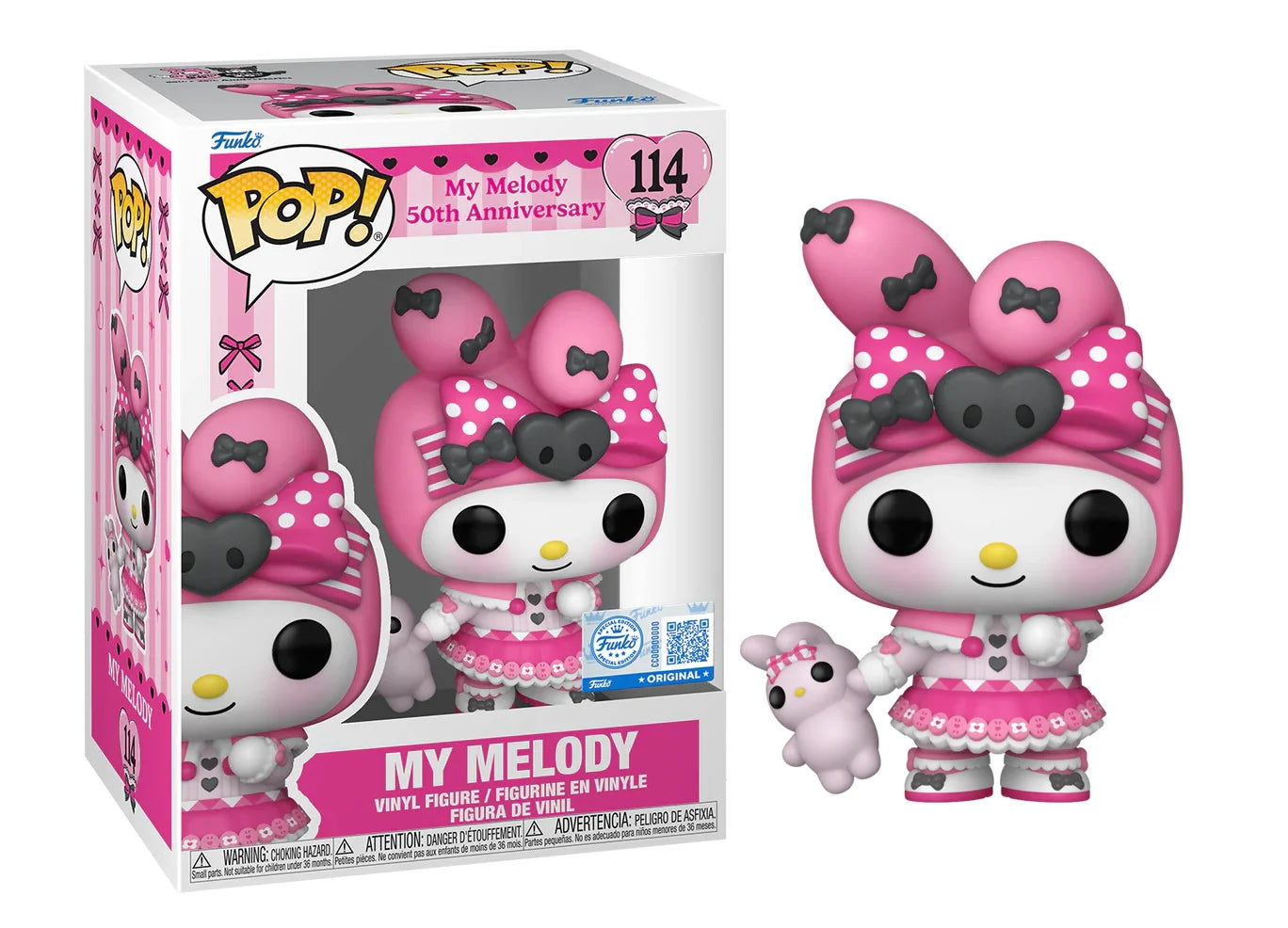 MY MELODY - POP Sanrio N° 114  - My Melody With Toy