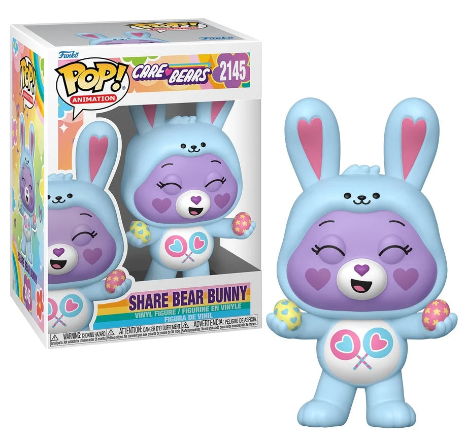 CARE BEARS SPRG - POP Animation N° 2145 - Share Bear Bunny