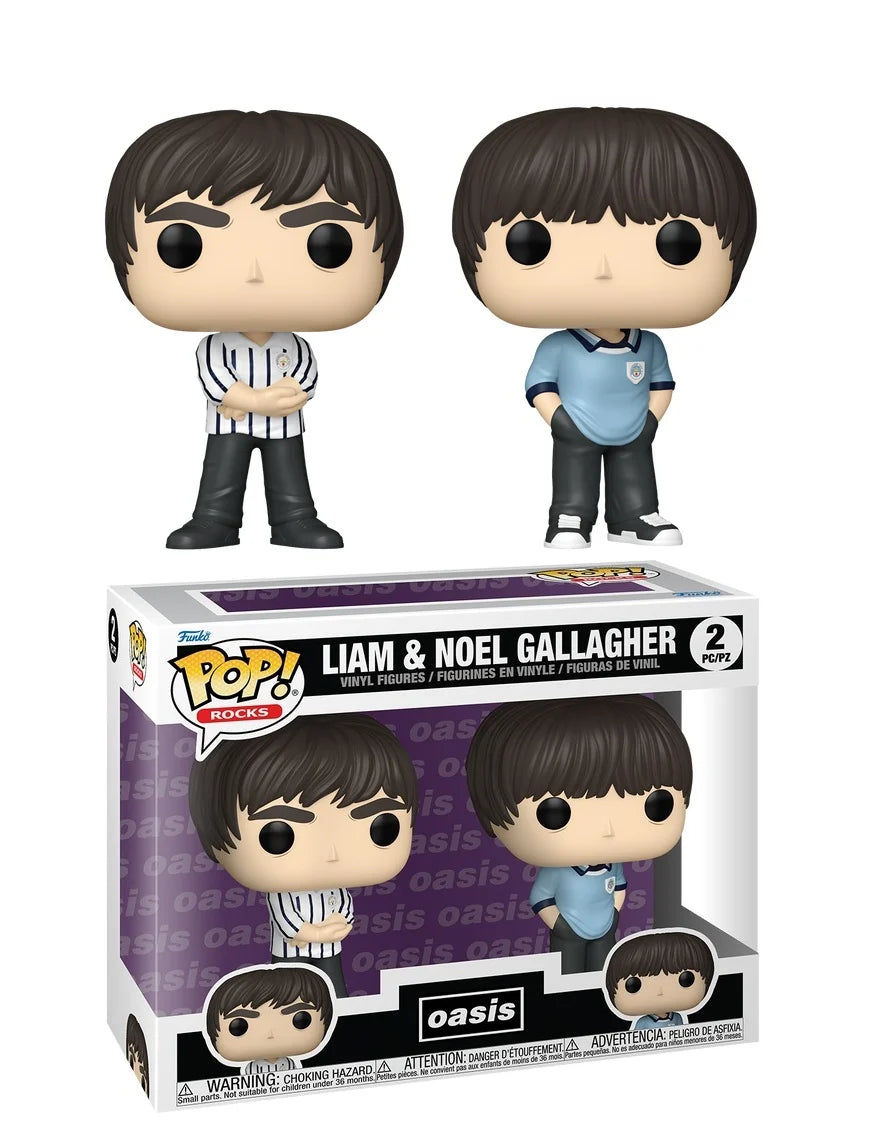 OASIS - POP Rocks - 2 Pack Liam & Noel Gallagher