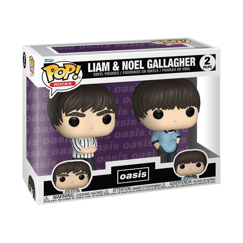 OASIS - POP Rocks - 2 Pack Liam & Noel Gallagher