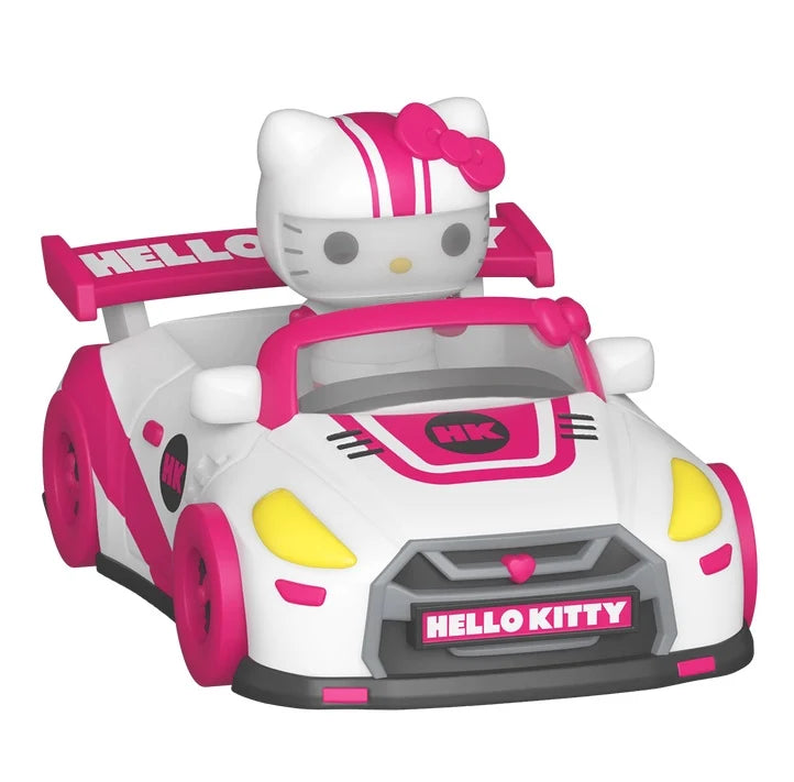 SANRIO - Bitty Pop Ride - Racecar with Hello Kitty