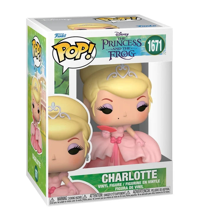 PRINCESS ET THE FROG - POP Disney N° 1671 - Charlotte with Chase