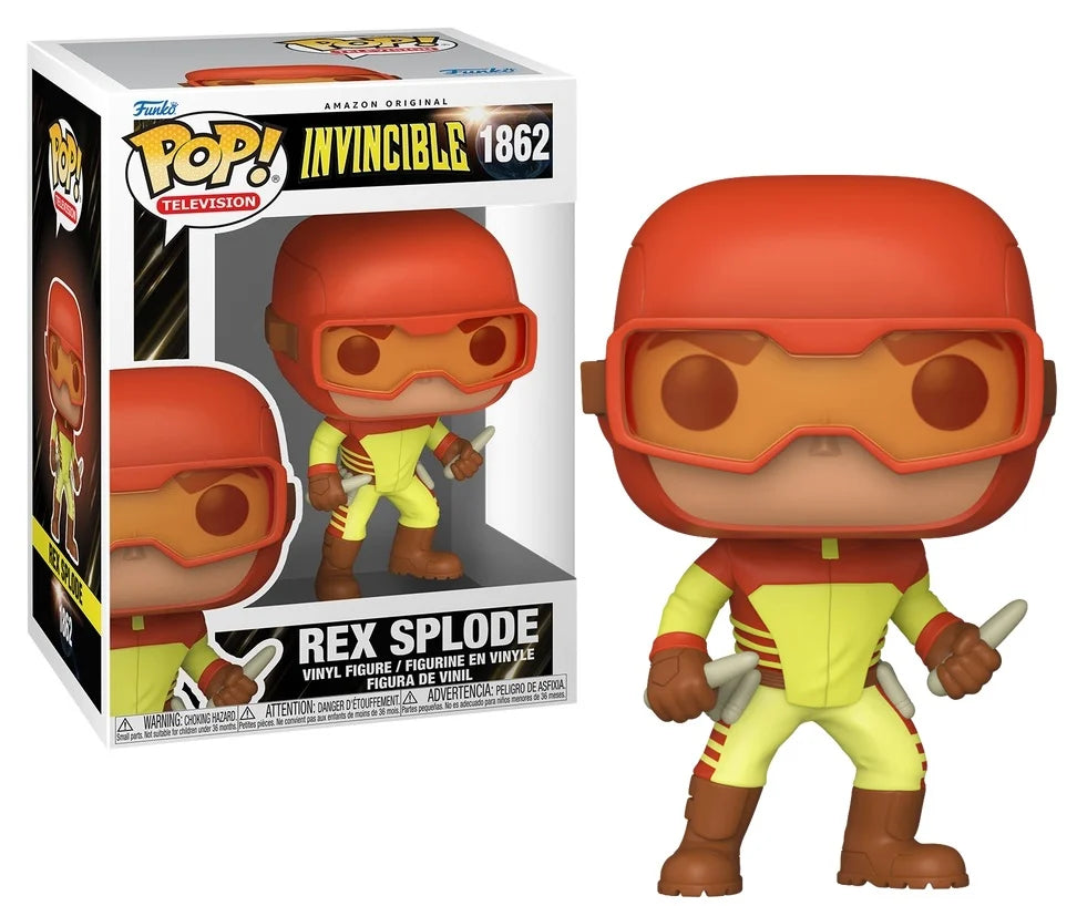 INVINCIBLE - POP Animation N° 1862 - Rex Splode with Chase