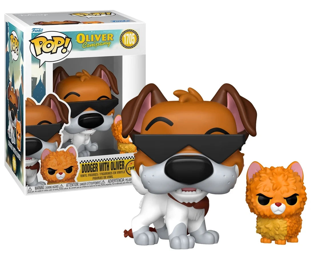 OLIVER & COMPANY - POP & Buddy N° 1705 - Dodger with Oliver with Chase