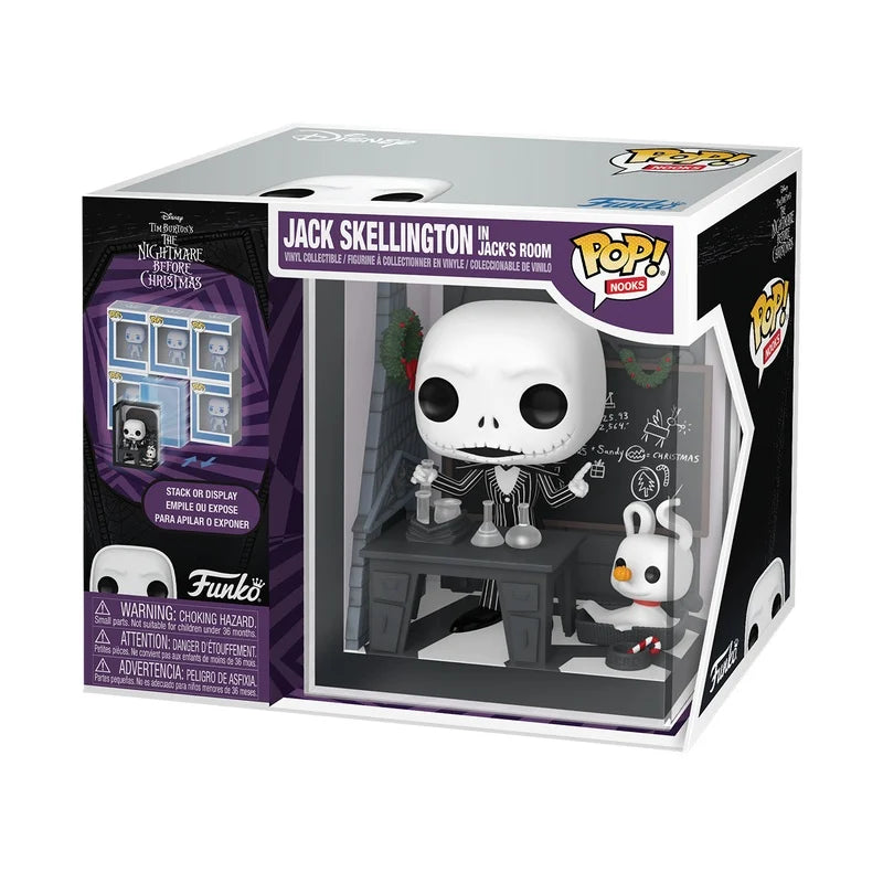 NIGHTMARE BEFORE CHRISTMAS - POP Nooks - Jack Skellington's Room