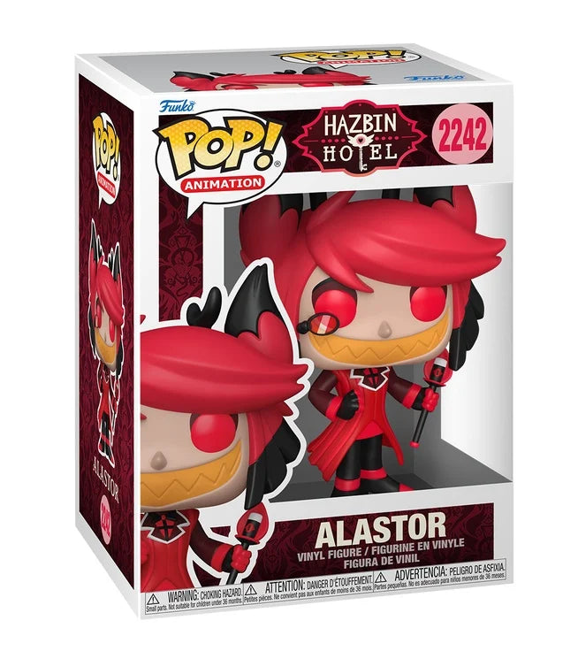 HAZBIN HOTEL - POP Animation N° 2242 - Alastor with Chase