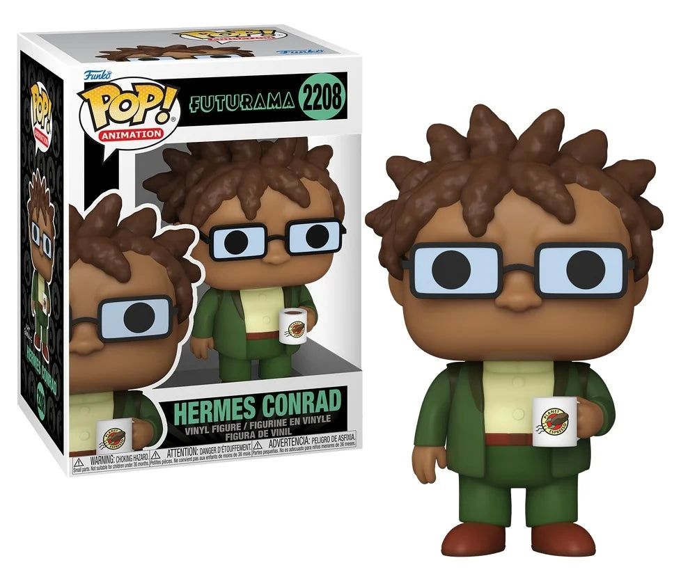 FUTURAMA - POP Animation N° 2208 - Hermes Conrad with Mug