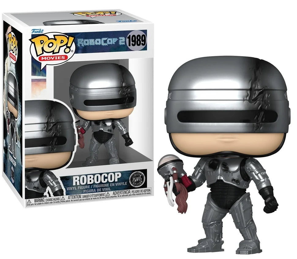 ROBOCOP - POP Movies N° 1989 - Robocop (Metallic) with Chase