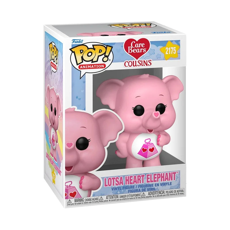 CARE BEAR COUSINS - POP Animation N° 2175 - Lotsa Heart Elephant