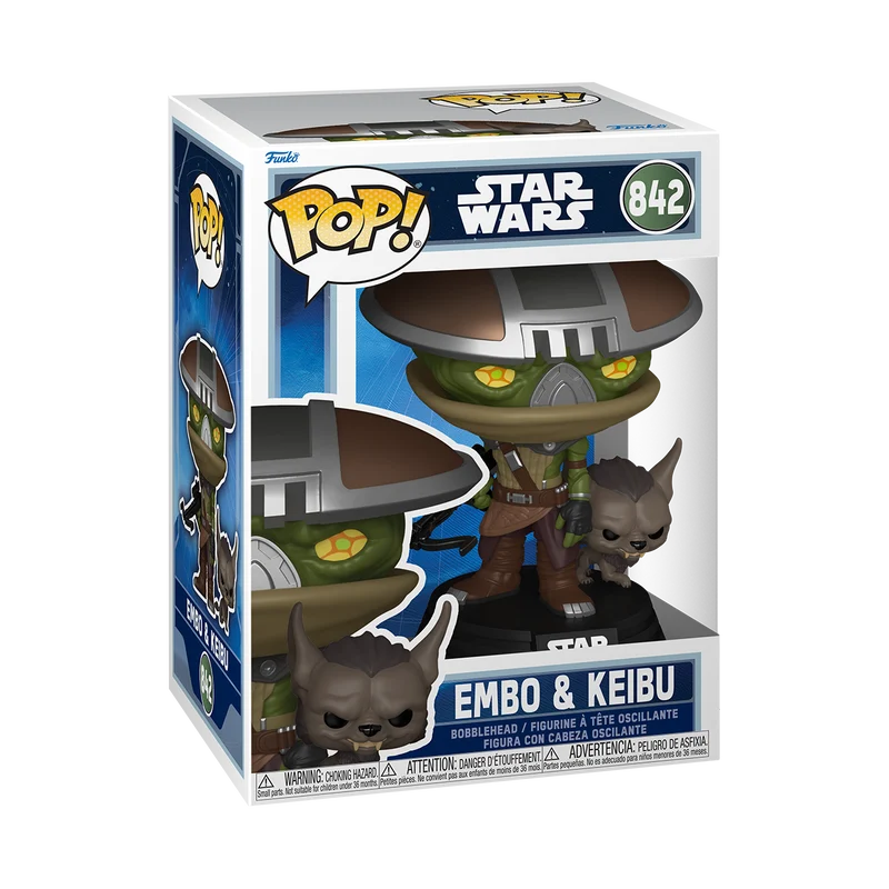 MANDALORIAN & GROGU - POP & Buddy N° 842 - Embo & Keibu