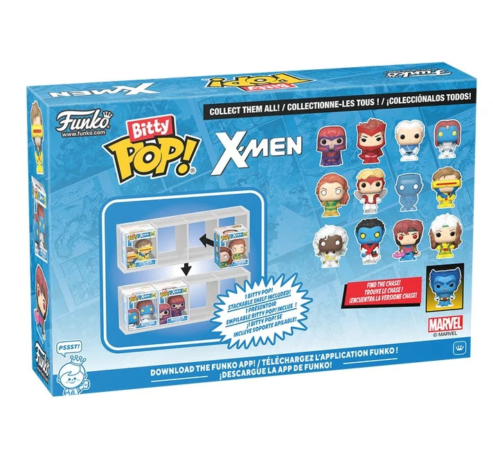 X-MEN - Bitty Pop 4 Pack 2.5cm - Jean Grey with Chase